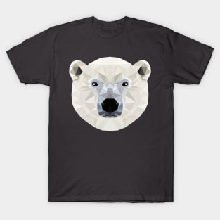 Low Poly Polar Bear T-Shirt